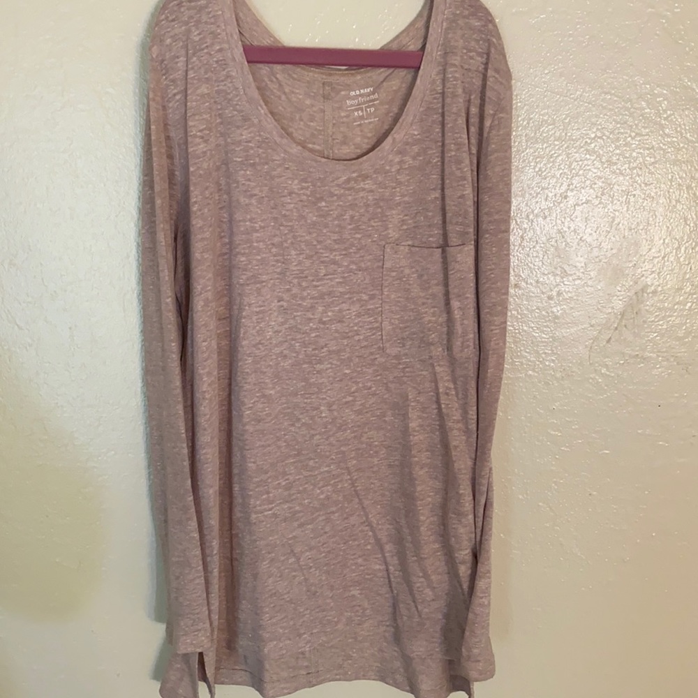 Beige Old Navy long sleeve
